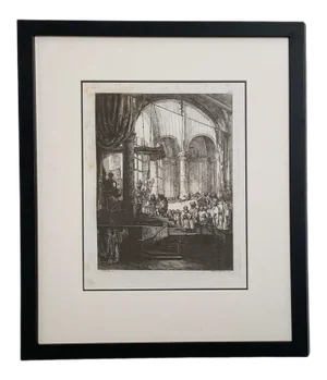 Late 18th Century Rembrandt Etching #5, by Francesco Novelli
