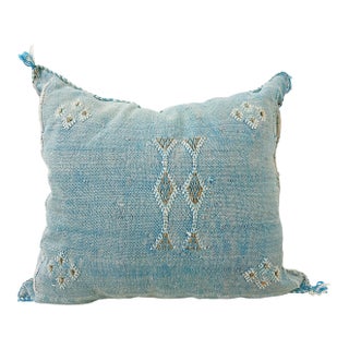 Moroccan Sabra Cactus Silk Pillow Cover For Sale