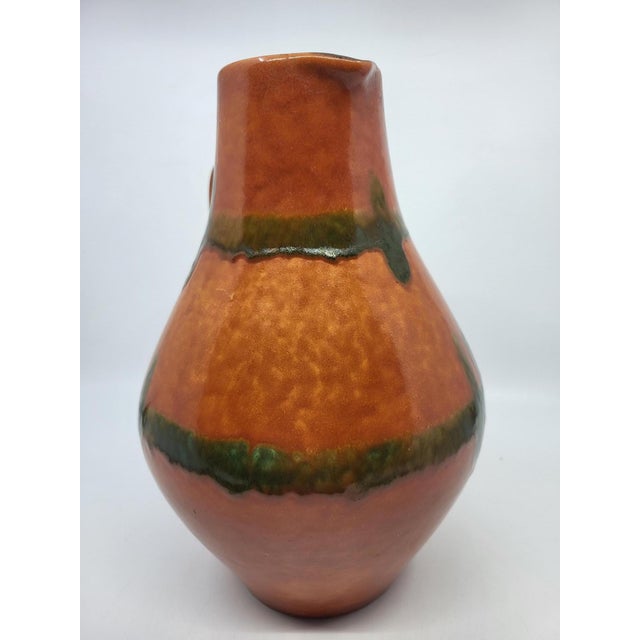 1970s West German Ceramic Vase, 1970s For Sale - Image 5 of 9