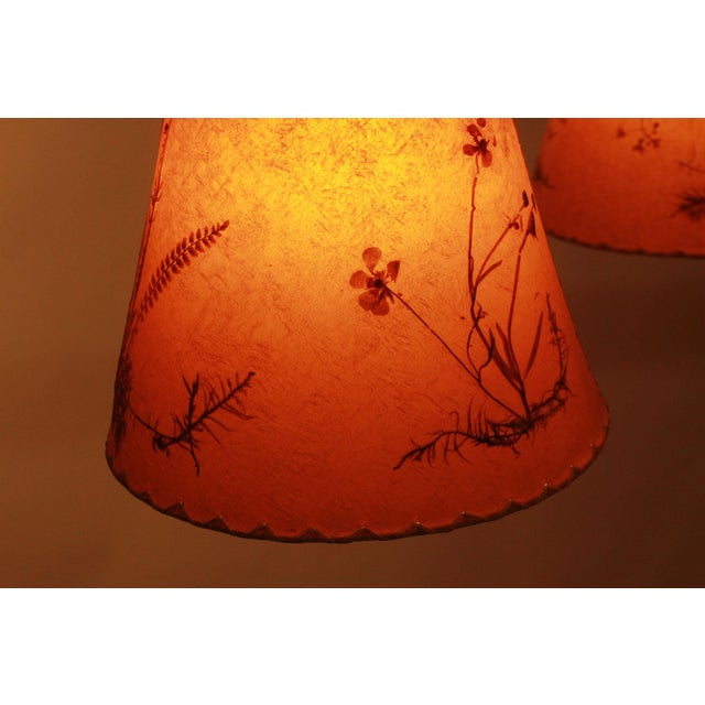 Vintage Triangle Lamp in Teak, 1955 For Sale - Image 4 of 13