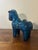 1960s Vintage Aldo Londi for Bitossi Horse, Rimini Blue Sculpture, Italy, 1960s For Sale - Image 5 of 11