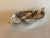 Vintage Silver Mussel Salt and Pepper Holder With Spoons For Sale - Image 4 of 11