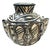 Modern 1970'a South African Rorke's Drift Stoneware Pottery Vessel by Dinah Molefe For Sale - Image 3 of 9