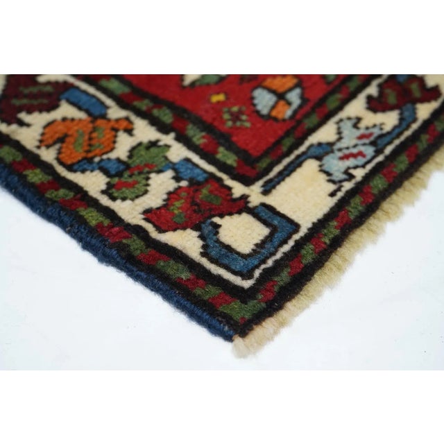 19th Century Antique Shirvan Rug 3'5'' x 8'9'' For Sale - Image 4 of 9