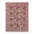 Shabby Chic Floral 1990's Pak-Persian Ivory/Ivory Wool Rug - 8'0'' X 9'0'' For Sale
