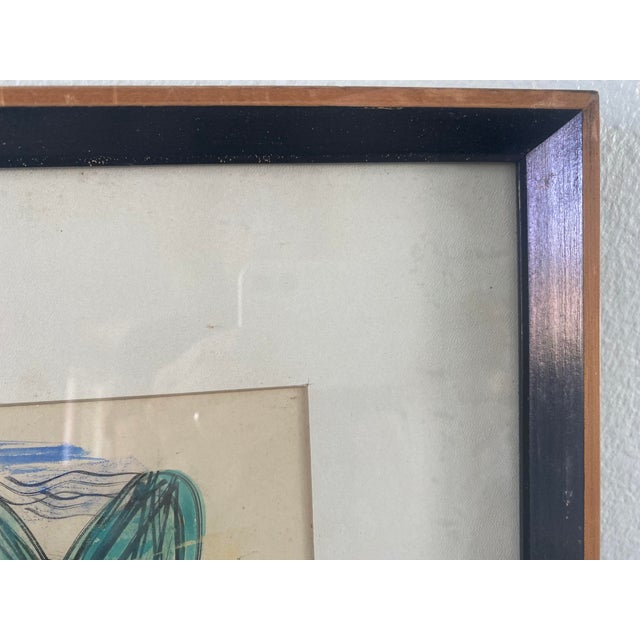 Pair of Vintage 1960s Latin American Watercolors of Dancers in Native Costumes For Sale - Image 10 of 12