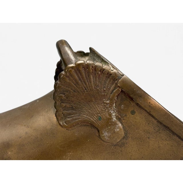 Edo Period, Bronze Japanese Samurai Stirrups, Japan, 18th C. For Sale - Image 9 of 12