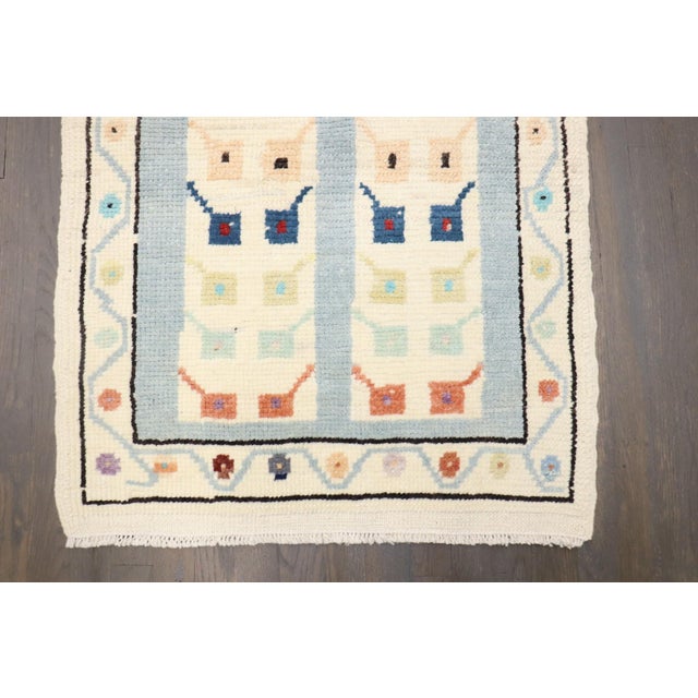 Turkish Turkish Konya Square Rug no. j5312 For Sale - Image 3 of 4