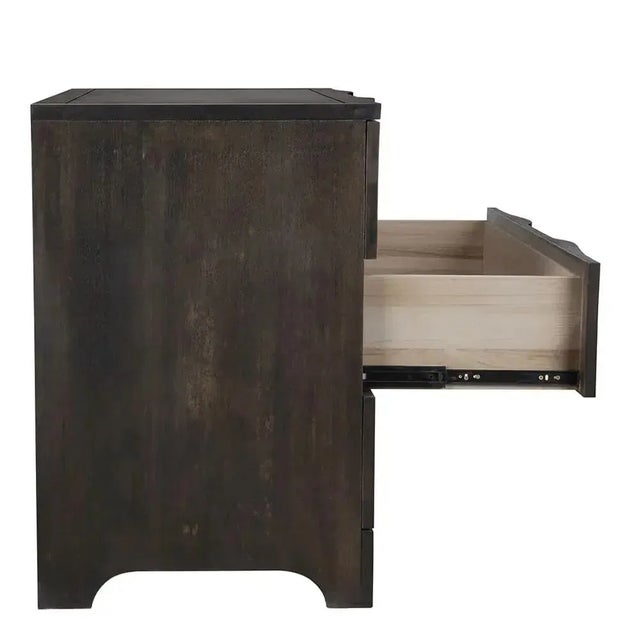 Not Yet Made - Made To Order NOIR Claudie Chest, Ebony Walnut For Sale - Image 5 of 10
