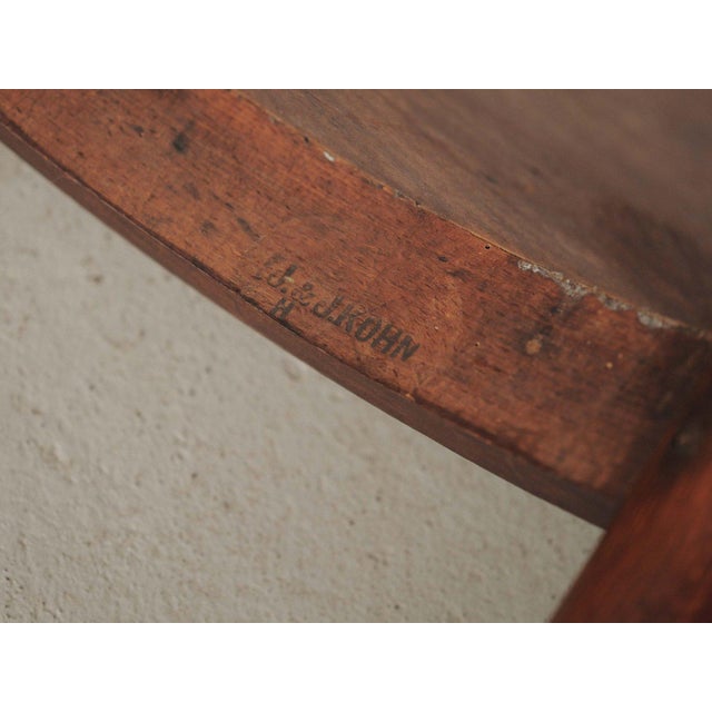 Antique Round Side Table by J. & J. Kohn, 1900s For Sale - Image 12 of 17