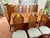 1970s Hollywood Regency Faux Bamboo Dining Set by Thomasville / American Drew - 8 Chairs For Sale - Image 13 of 17