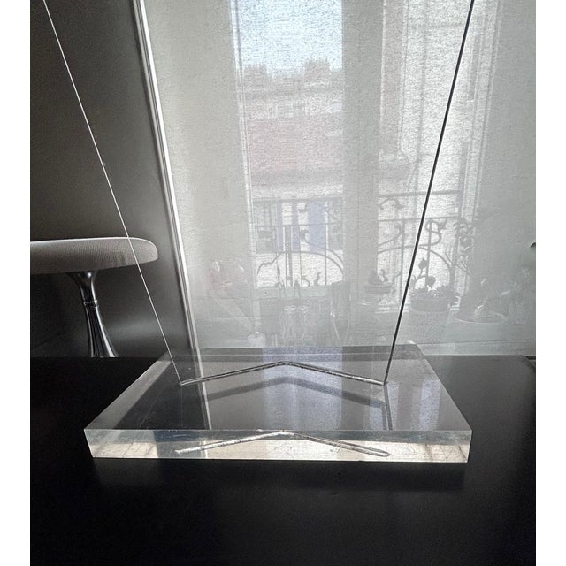 Bust in Acrylic Glass, 1980s For Sale - Image 14 of 16