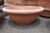 Terracotta Bowl simple line with edge, great planter shape, 4 sizes available to order : ML/47: 8.5" h x 19" w L/60: 11" h...