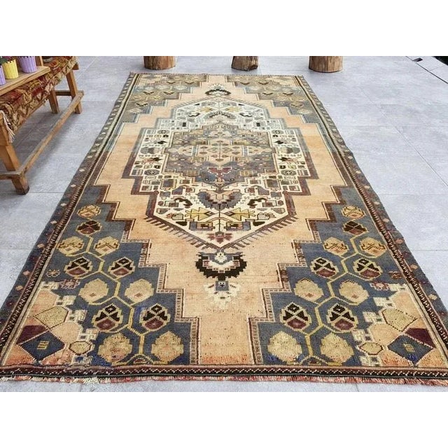 1960s 1960s Anatolian Kurdish Handknotted Rug For Sale - Image 5 of 11