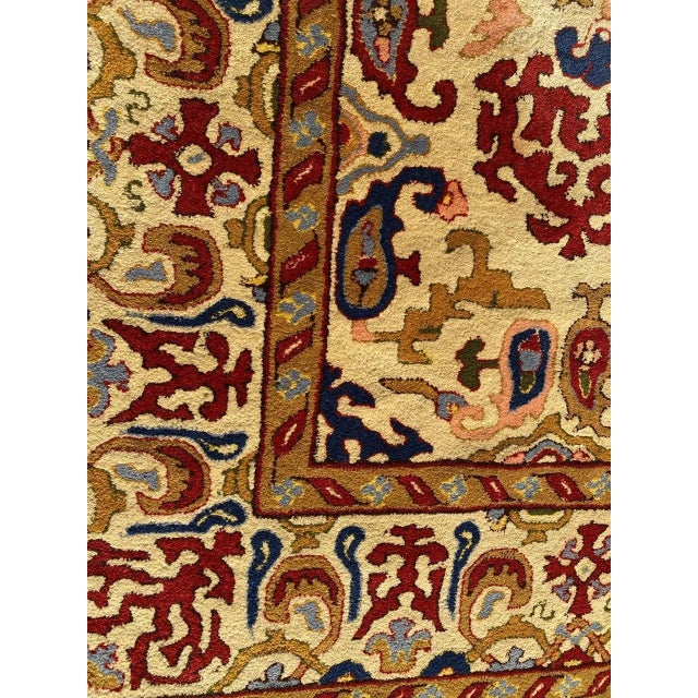 Antique French Janus Rug For Sale - Image 4 of 13