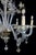 Venetian Murano Glass 6-Arm Chandelier For Sale - Image 4 of 9