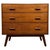 Vintage 20th Century English Golden Oak Chest of Drawers For Sale - Image 12 of 12