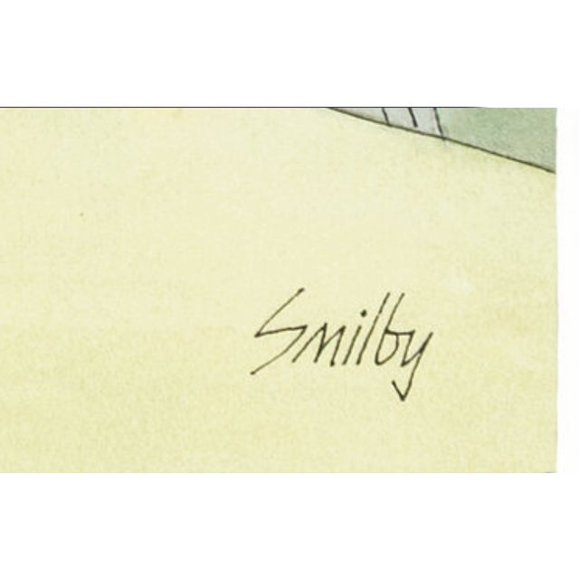 Original Published Playboy Magazine Artwork Painting by Francis Wilford Smith "Smilby" Rare For Sale - Image 4 of 7