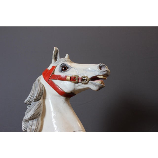 German Artist, Carving Carousel Horse, 1900, Wood For Sale - Image 10 of 17