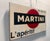 1970s Vintage Martini Lapéritif Advertising Sign, 1973 For Sale - Image 5 of 6