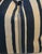 Folk Art Pair of Striped Linen Pillows For Sale - Image 3 of 5