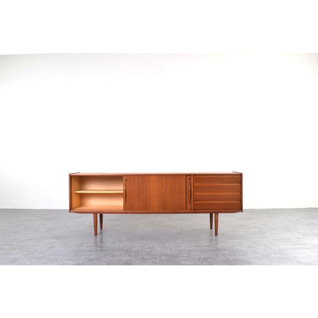 Mid-Century Modern Danish Teak Sideboard, 1960s For Sale - Image 4 of 18