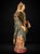Wood Spanish Artist, Figure of Saint Catherine, 18th Century, Polychrome Wood For Sale - Image 7 of 9
