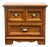 Thomasville Furniture Homecoming Collection Solid Oak Rustic Country Style 26" Two Drawer Nightstand 43811-810 For Sale
