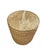 2000 - 2009 Handcrafted Woven Seagrass Drum Side Table With Glass Top For Sale - Image 5 of 12