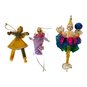 3 Unique Collectible Christmas Ornaments