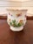 Delightful vintage porcelain cachepot by Ardalt Japan, featuring a charming hand-painted design of colorful butterflies,...