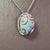 Natural Persian Turquoise Diamond Gold Necklace 15.32 TCW Certified For Sale - Image 4 of 12