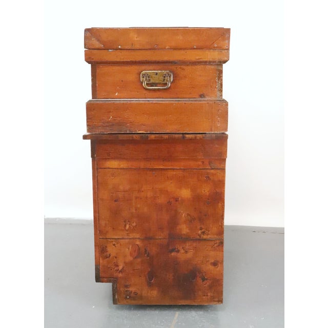 Late 19th Century Victorian Pine Tool Cabinet For Sale - Image 11 of 16