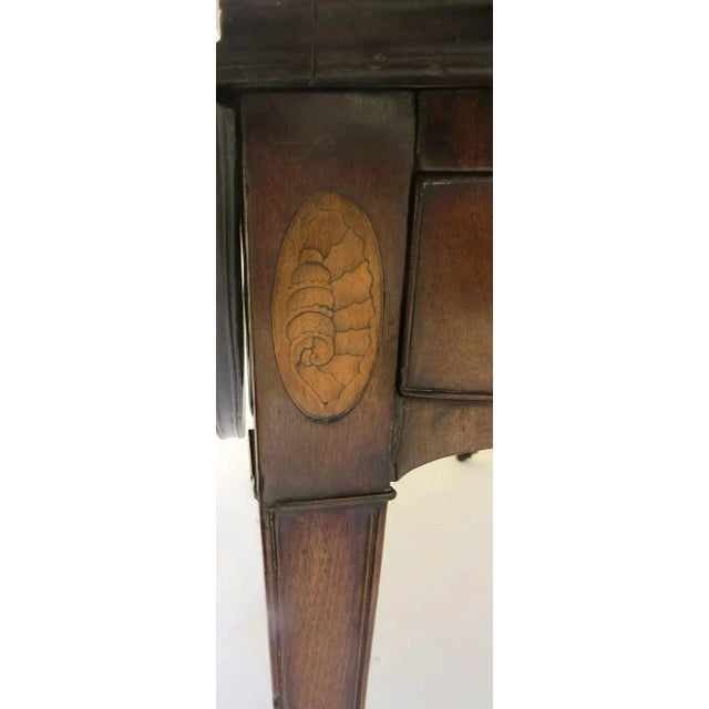 English Mahogany Inlaid Pembroke Table c 1800 For Sale - Image 4 of 8