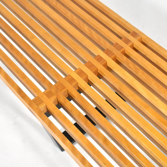 Extra Long George Nelson Platform Bench by Herman Miller For Sale - Image 10 of 10