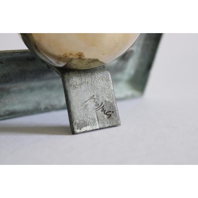 After Concetto Pozzati, Postmodern Abstract Sculpture, 1980s, Bronze For Sale - Image 13 of 18