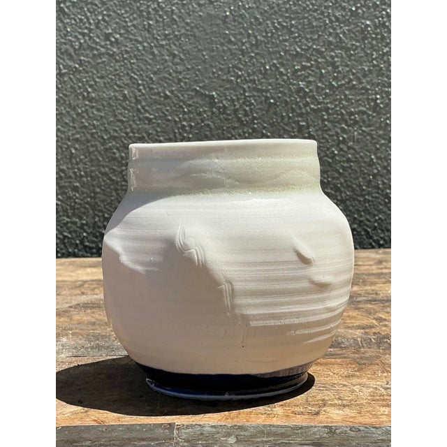 Vintage Original Studio Pottery Vase For Sale - Image 12 of 12