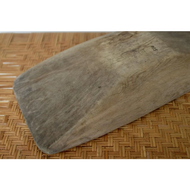 Antique 1814 Swedish Wooden Tray For Sale - Image 4 of 5