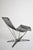 1950s Set of Rocking Chaine Lounge Chair with Ottoman by J-M Mouligne, 1990s For Sale - Image 5 of 6