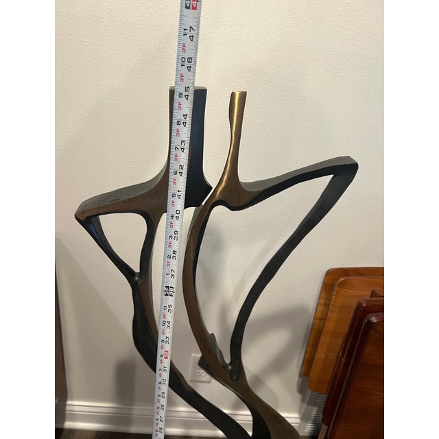 Metal Sculpture by Charles Kraus 1989 For Sale - Image 10 of 10