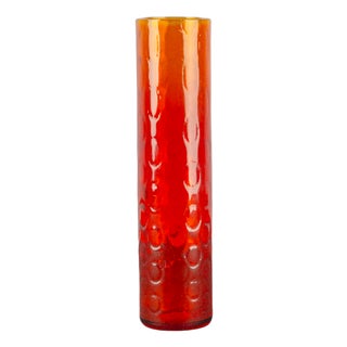 Mid-Century Cylinder Vase, 1960s For Sale
