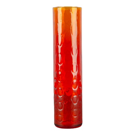 Mid-Century Cylinder Vase, 1960s For Sale