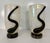 Murano Black and White Glass Vases by Cenedese, 2000s, Set of 2 For Sale - Image 9 of 11