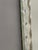 Impressive large mirrored mid century tray with twisted glass border with gold specks inside and golden ornate handles.