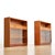 Nathan Furniture Pair of Vintage Nathan Teak China Display Cabinets For Sale - Image 4 of 15