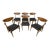 Mid-Century Modern Walnut Dining Chairs - Set of 6 For Sale