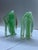 Forest Green Sculptures in Murano Glass, Italy, 1990s, Set of 2 For Sale - Image 8 of 11