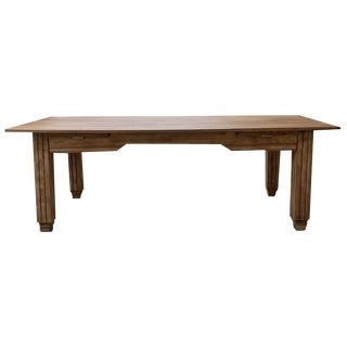 Farmhouse Table in Oak and Beech, 1950s For Sale