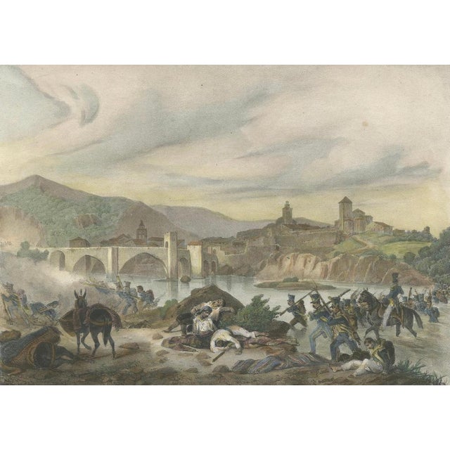 Battle of Besalú: French Troops in Action During the Napoleonic Wars, 1808 For Sale - Image 4 of 6