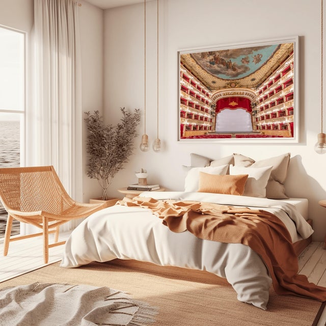 Richard Silver San Carlo Theatre, Naples, Italy 40x60 For Sale - Image 4 of 9